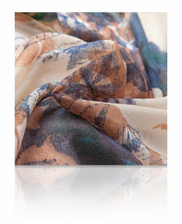 Палантин Женский W-SMUDGE.FL/WHITE